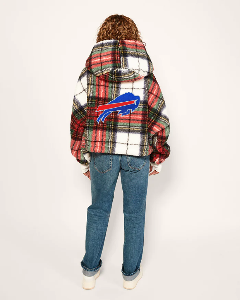 Buffalo Bills Cropped Sherpa Lounger Jacket