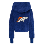 Denver Broncos Cropped Sherpa Lounger
