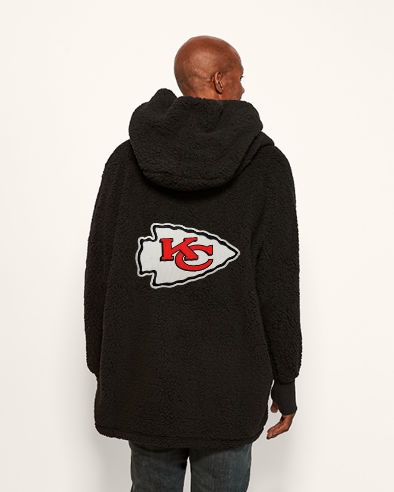 Kansas City Chiefs Sherpa Lounger Jacket