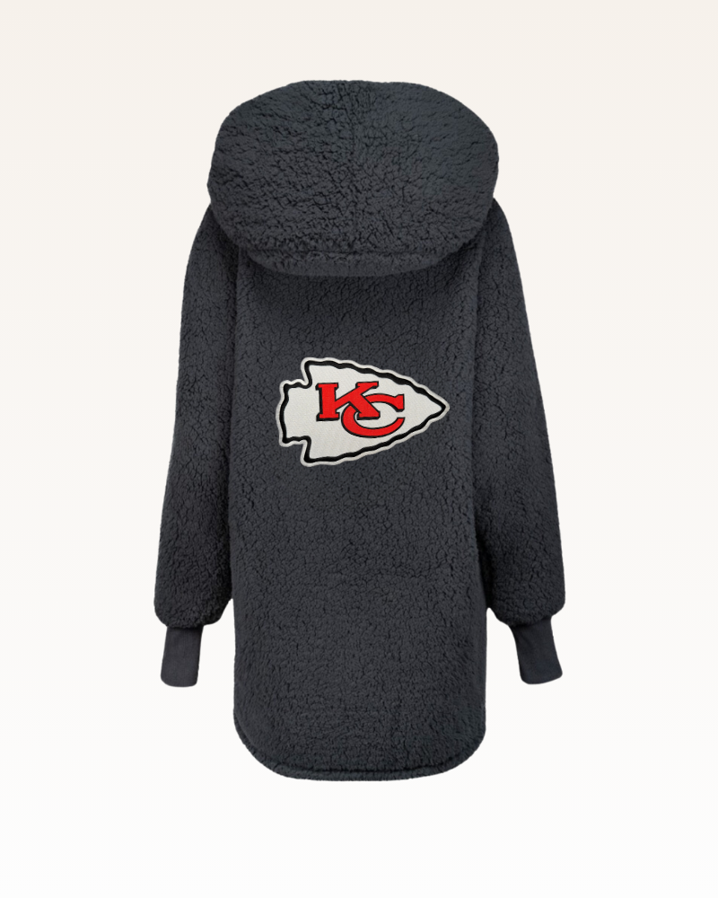 Kansas City Chiefs Sherpa Lounger Jacket
