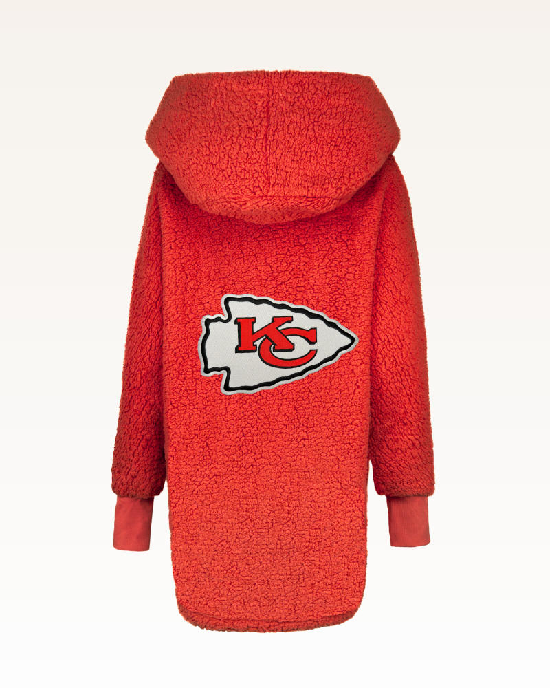 Kansas City Chiefs Sherpa Lounger Jacket