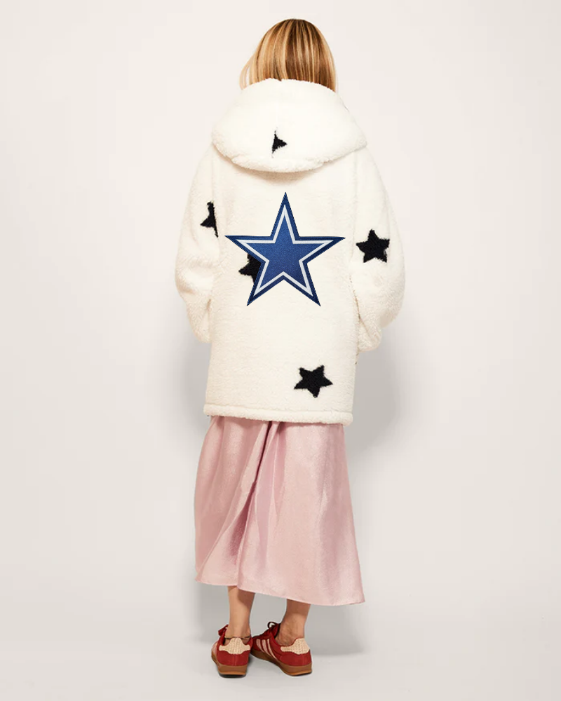 Dallas Cowboys Sherpa Lounger Jacket