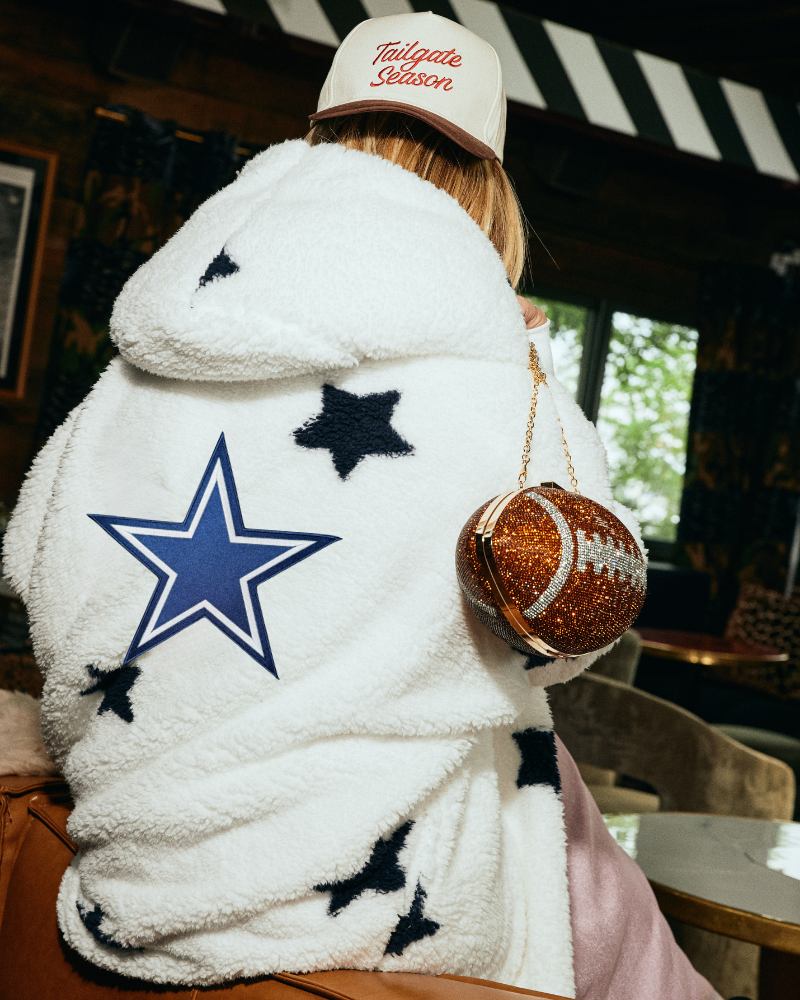 Dallas Cowboys Sherpa Lounger Jacket