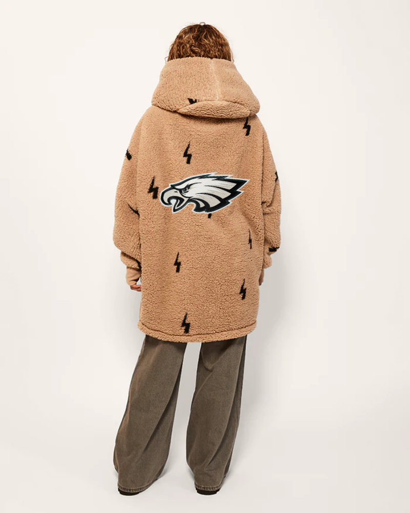 Philadelphia Eagles Sherpa Lounger Jacket