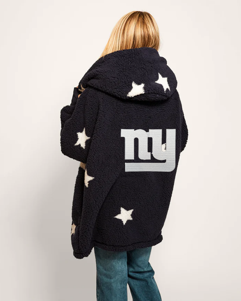 New York Giants Sherpa Lounger Jacket