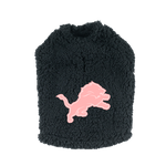 Detroit Lions Pink Logo Sherpa Pet Jacket