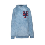 New York Mets Chenille Logo Sherpa Hoodie